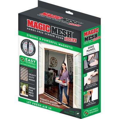 MAGIC MESH DBL SCREEN DOOR