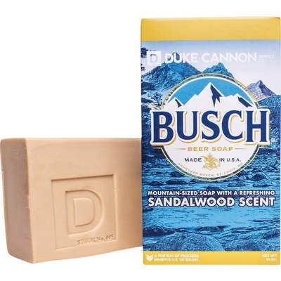 Duke Cannon 10 Oz. Busch Beer Bar Soap