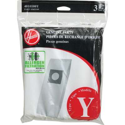 3pk Type Y Vacuum Bag