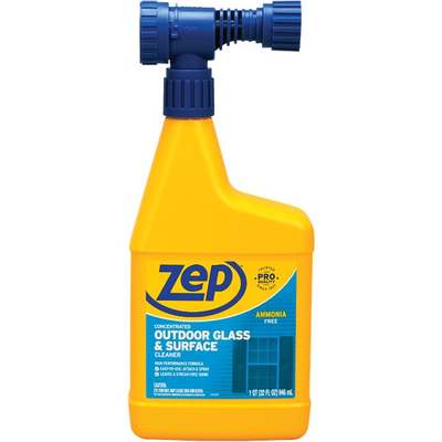 HOSE-END GLASS CLEANER
