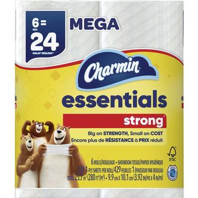 CHARMIN ESSENTIALS STRONG 6 ROLL