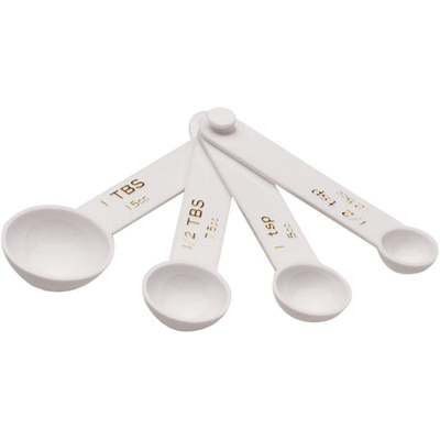 WHITE MEASURING SPOONS