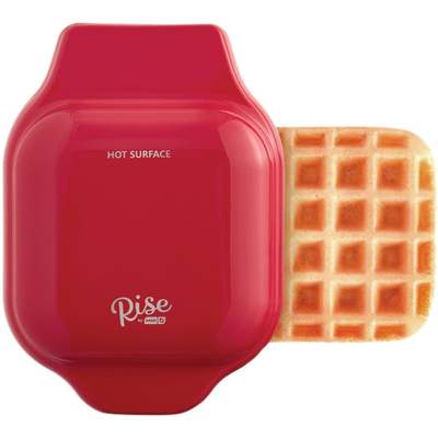 RED MINI WAFFLE MAKER