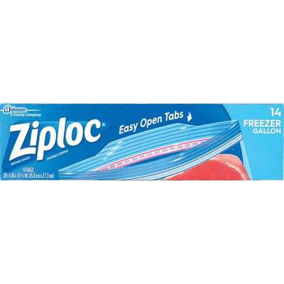 Gal Ziploc Freezer Bag