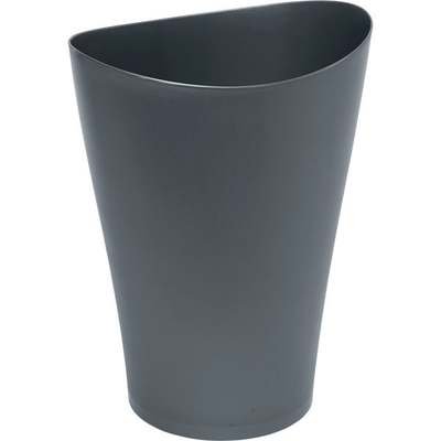 9QT GUNMTL WASTEBASKET