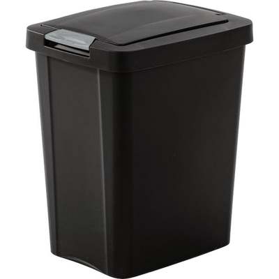 BLK TOUCHTOP WASTEBASKET