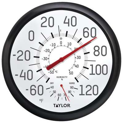 THERMOMETER DIAL W/ HUMIDITY