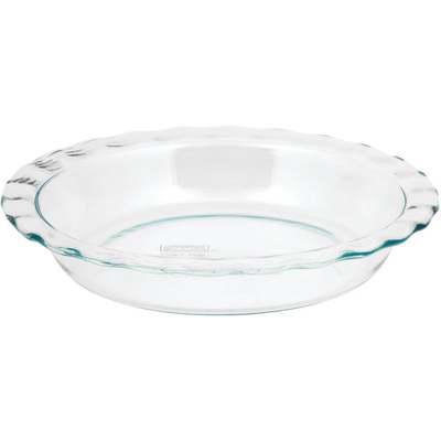 9-1/2" CLEAR PIE PLATE