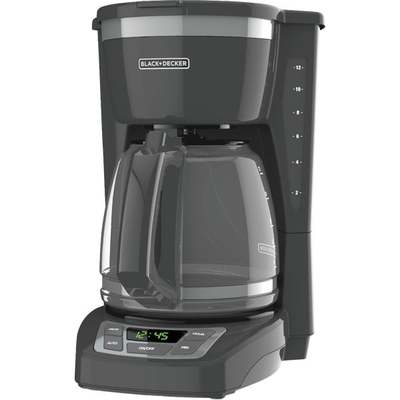 BLK 12-CUP COFFEE MAKER
