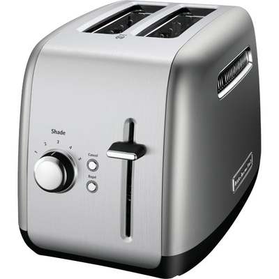 TOASTER 2 SLICE SILVER