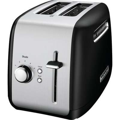 TOASTER 2 SLICE BLACK