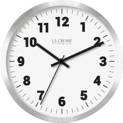 10" METAL WALL CLOCK