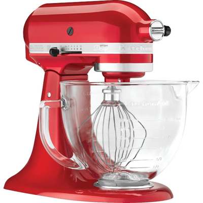 MIXMASTER 5QT RED 325W GLASS