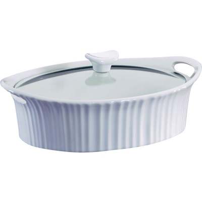 DISH CASSEROLE 2.5QT OVAL W/GC