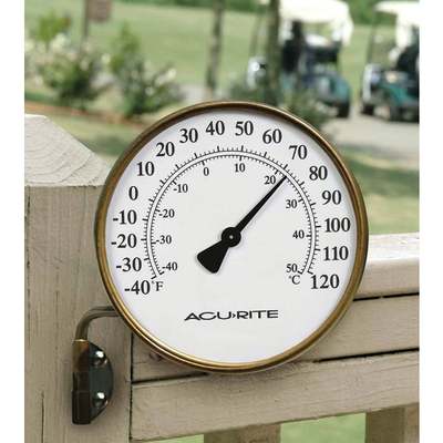 THERMOMETER 3.5" BRASS 00334A2