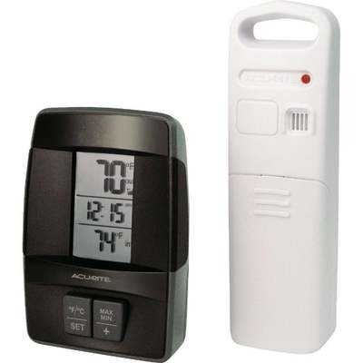 Acurite 1.6" W x 4.8" H Sensor Wireless Indoor & Outdoor Thermometer