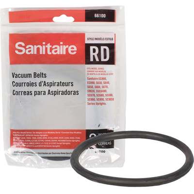 RD VACUUM BELT 2PK-SANITAIRE