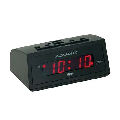 ACURITE ALARM CLOCK-BLK