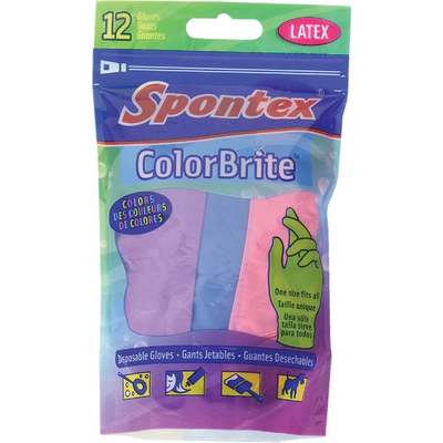 12PK CLR BRT DSP GLOVES