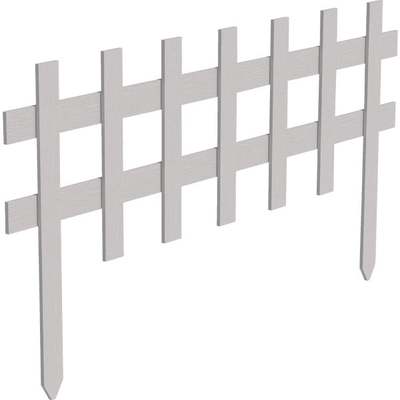 18"X3' WOOD PICKET FENCE