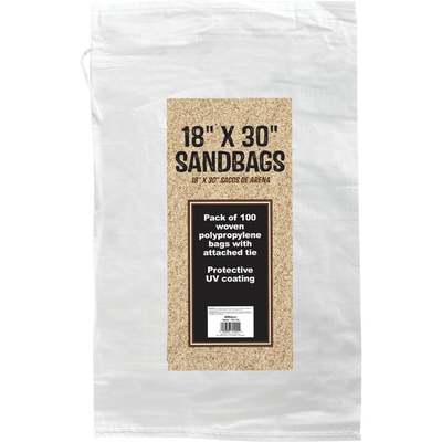 100PK 18X30 SANDBAGS