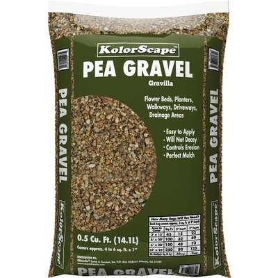 .5 CU FT PEA GRAVEL