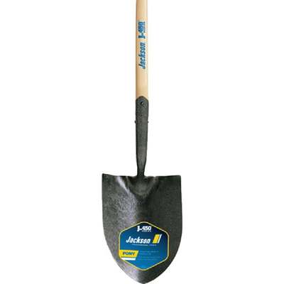 LONG HDL RD PT SHOVEL