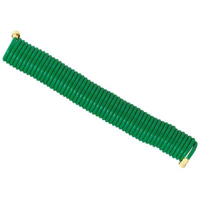 50' GREEN COIL HOSE