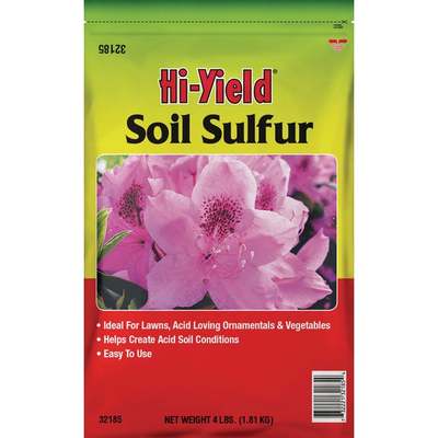 Hi-Yield 4 Lb. 400 Ft. Coverage Soil Sulfur