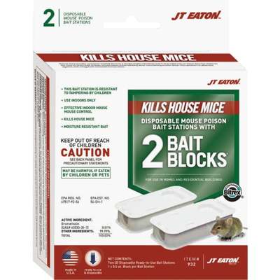 2PK MOUSE BAIT STATION