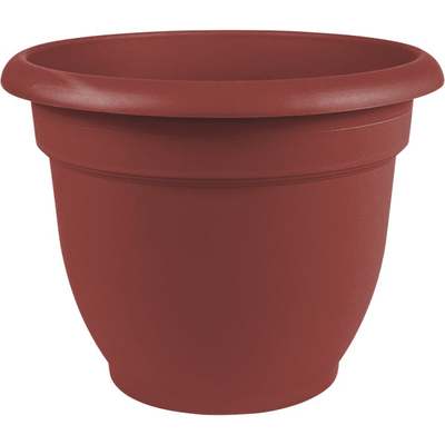 12" UNION BURNT RED ARIANA POT