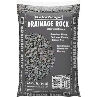 .5CF DRAINAGE ROCK