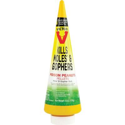 Victor 6 Oz. Pellets Mole & Gopher Killer