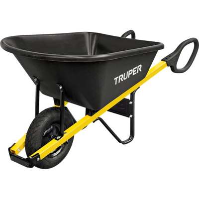 6CF POLY WHEELBARROW BLACK