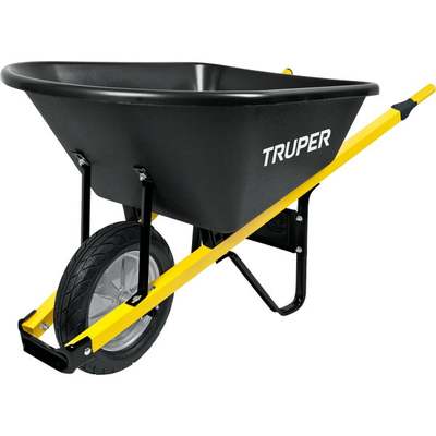 6CU WHEELBARROW STL HNDL