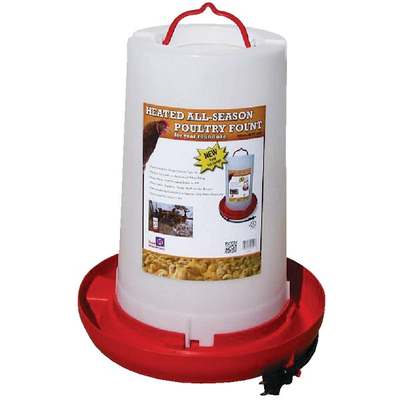 HEATED POULTRY FOUNT