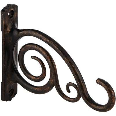 6"SCROLL BRONZE BRACKET