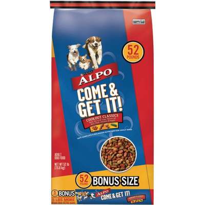 50LB ALPO C&G DOG FOOD