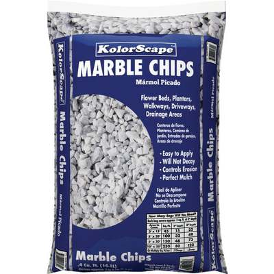 .4CF WHITE MARBLE CHIPS