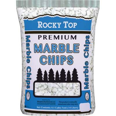 .5CF WHITE MARBLE CHIPS