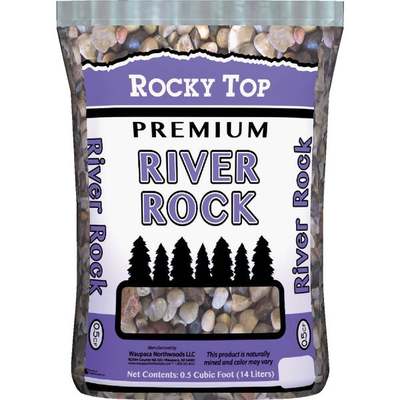 .5CUFT 1-1/4" RIVER ROCK