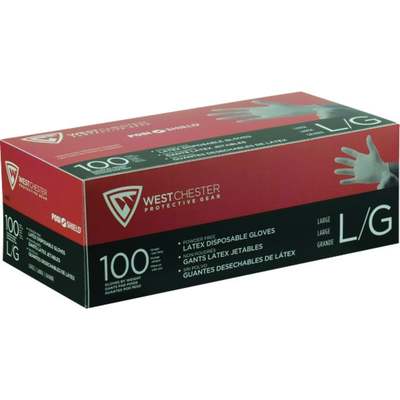 LG 7MIL PF LATEX GLOVE