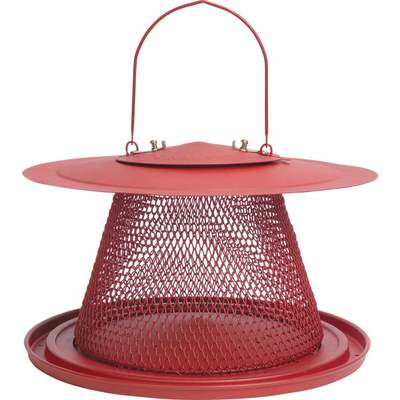 RED CARDINAL BIRD FEEDER