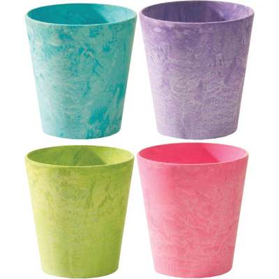 5" BRIGHT COLOR PLANTERS