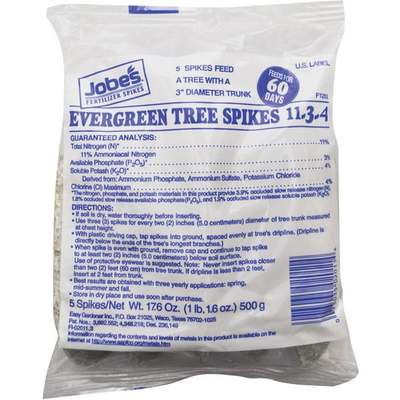 5PK EVERGREEN FERT SPIKE********