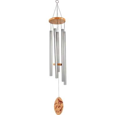 36" SILVER WIND CHIME