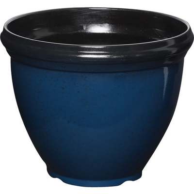 15" BLUE HERTGE PLANTER