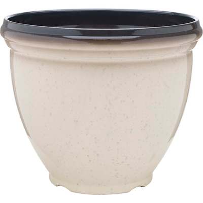 15" IVORY HERTGE PLANTER