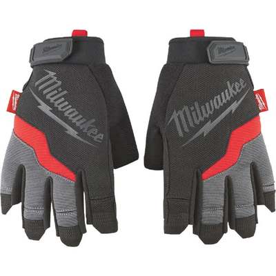 L FINGERLESS WORK GLOVES