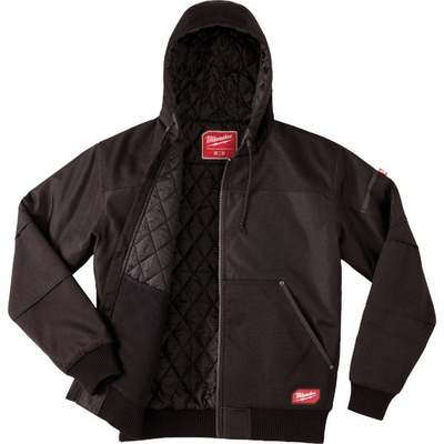 L GRIDIRON HOODED JACKET